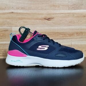 Skechers Skech Air Dynamight Lite Weight Blue Pink Shoes Women's Size 9